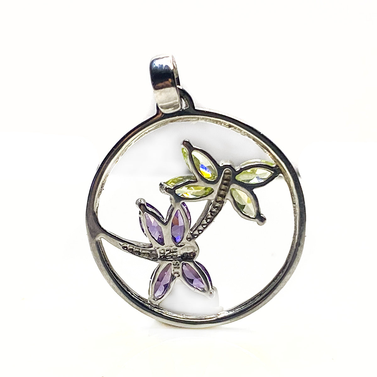 Great Lakes Boutique Silver Dragonfly Pendant