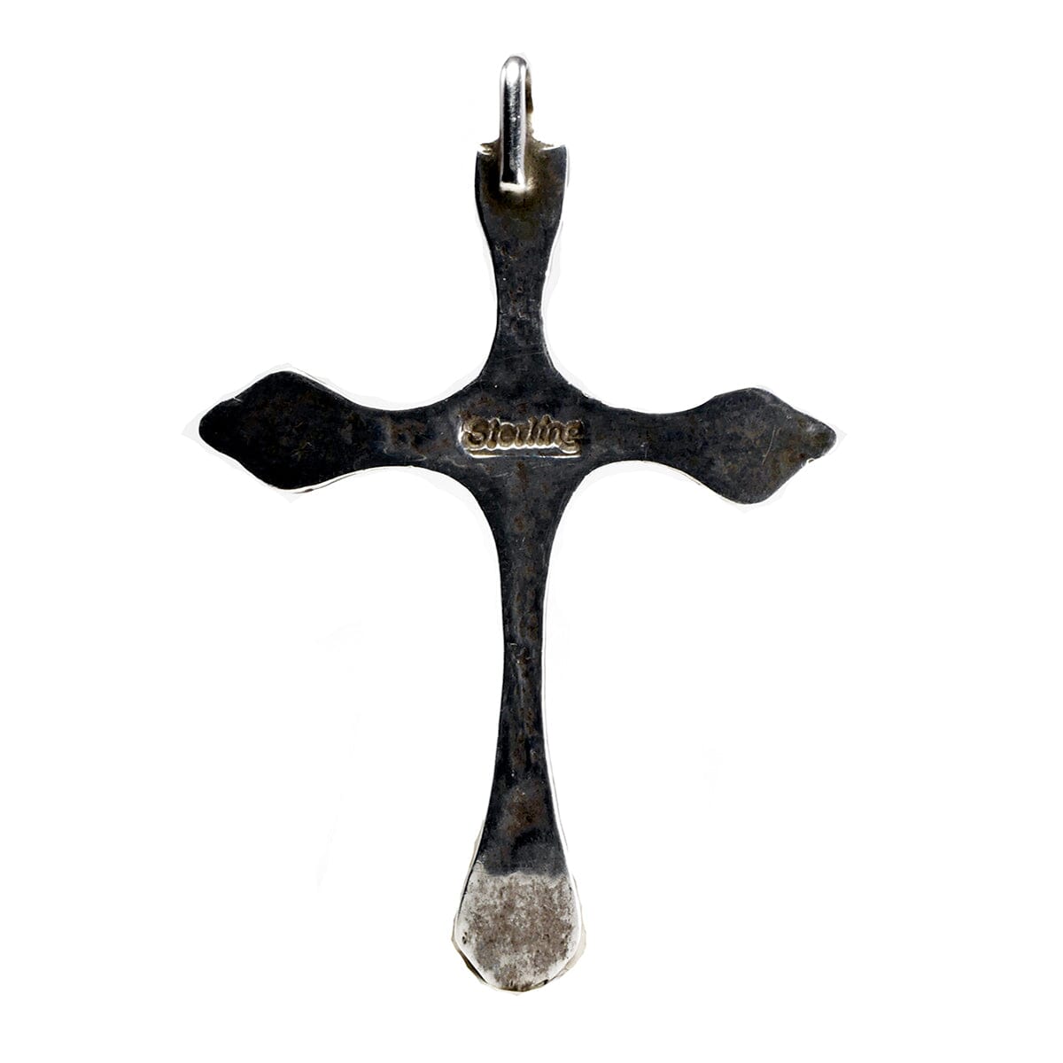Great Lakes Boutique Silver &amp; Turquoise Cross Pendant