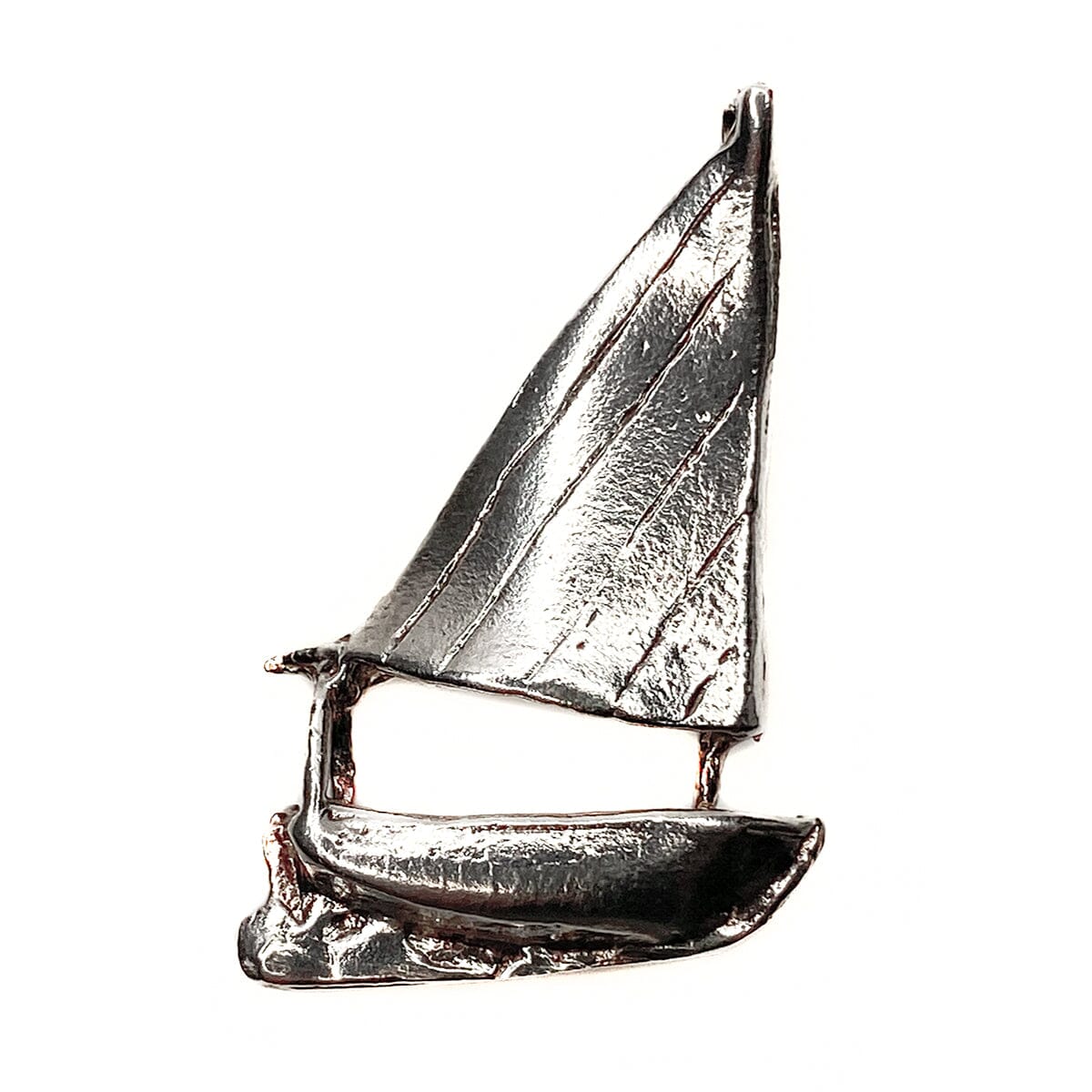 Great Lakes Boutique Silver Sail Boat Pendant