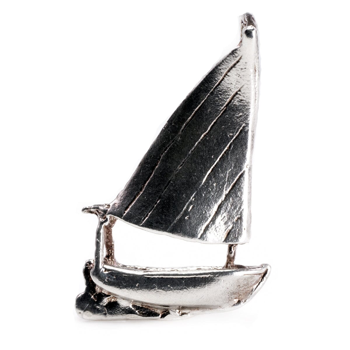 Great Lakes Boutique Silver Sail Boat Pendant