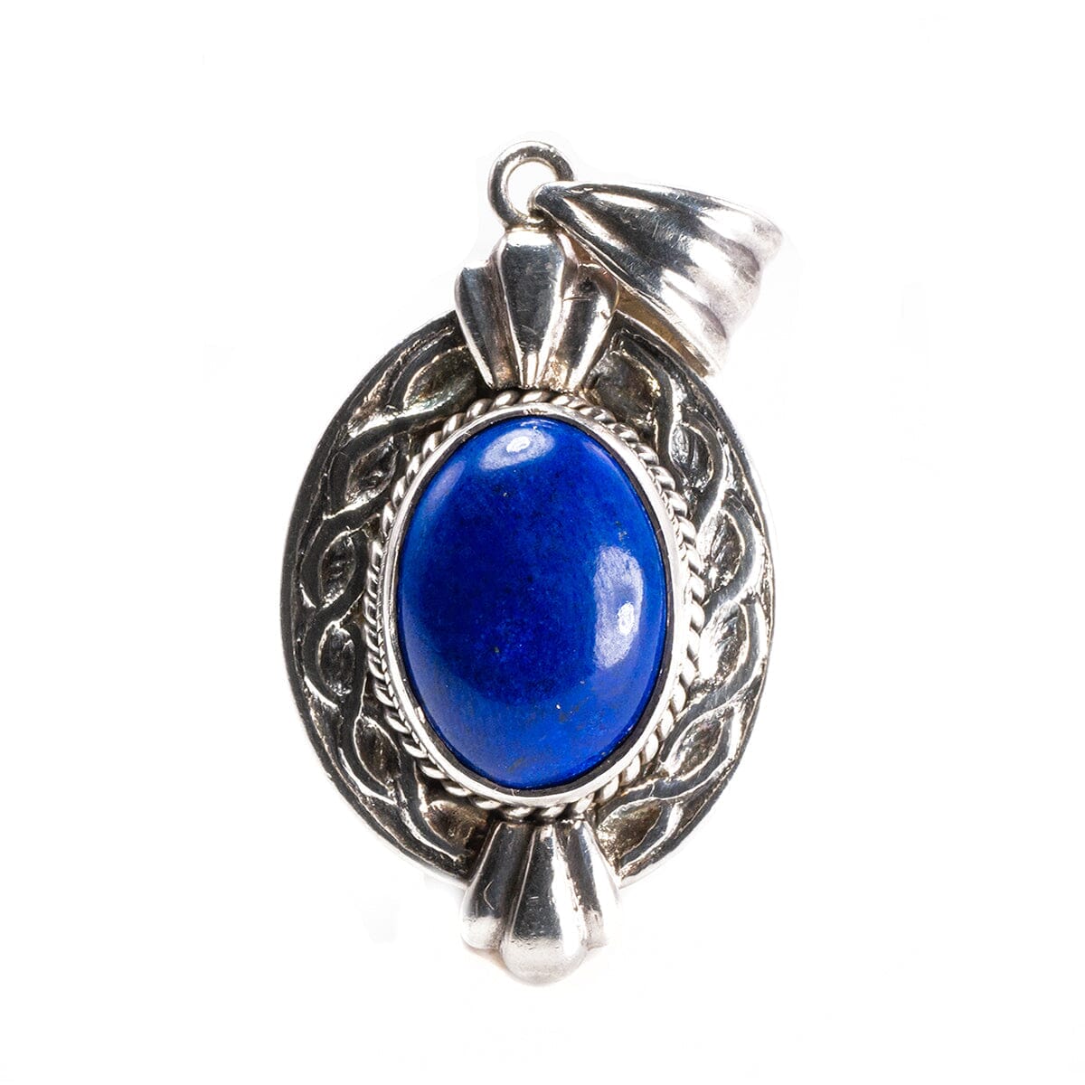 Great Lakes Boutique Silver &amp; Lapis Pendant