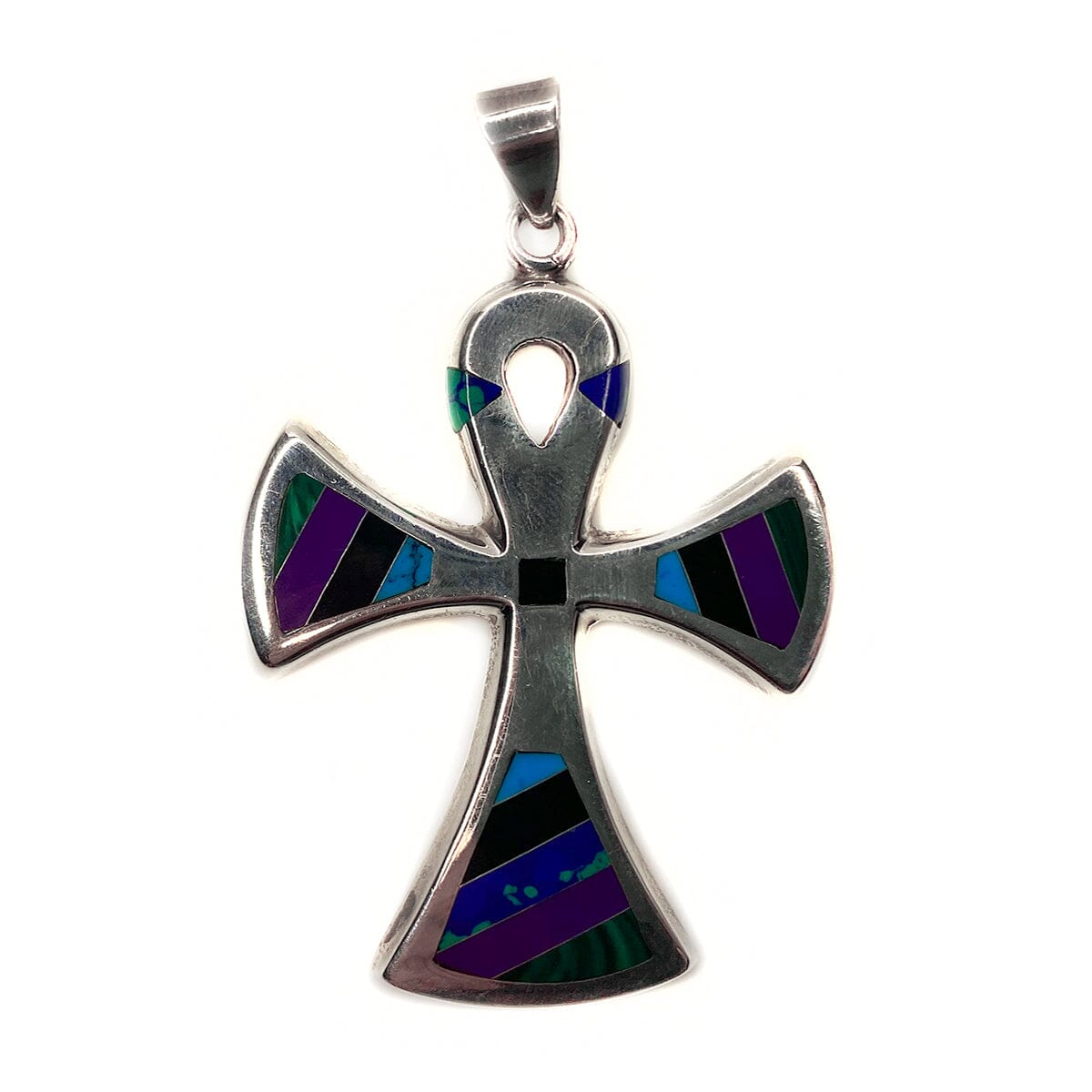 Great Lakes Boutique Silver Egyptian Ankh Pendant