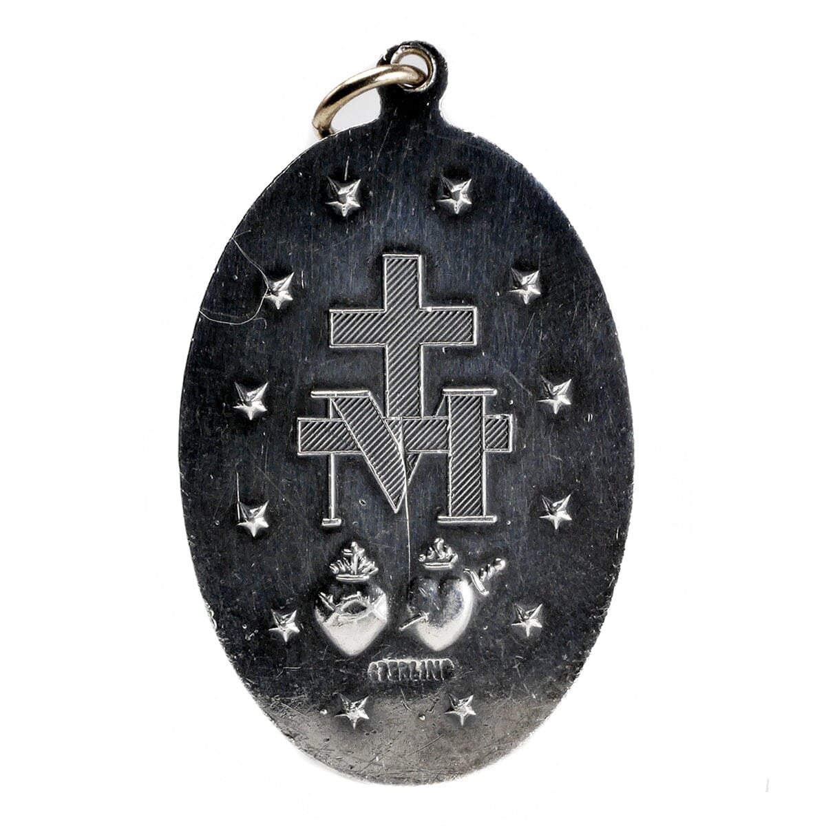 Great Lakes Boutique Silver Miraculous Medal Pendant