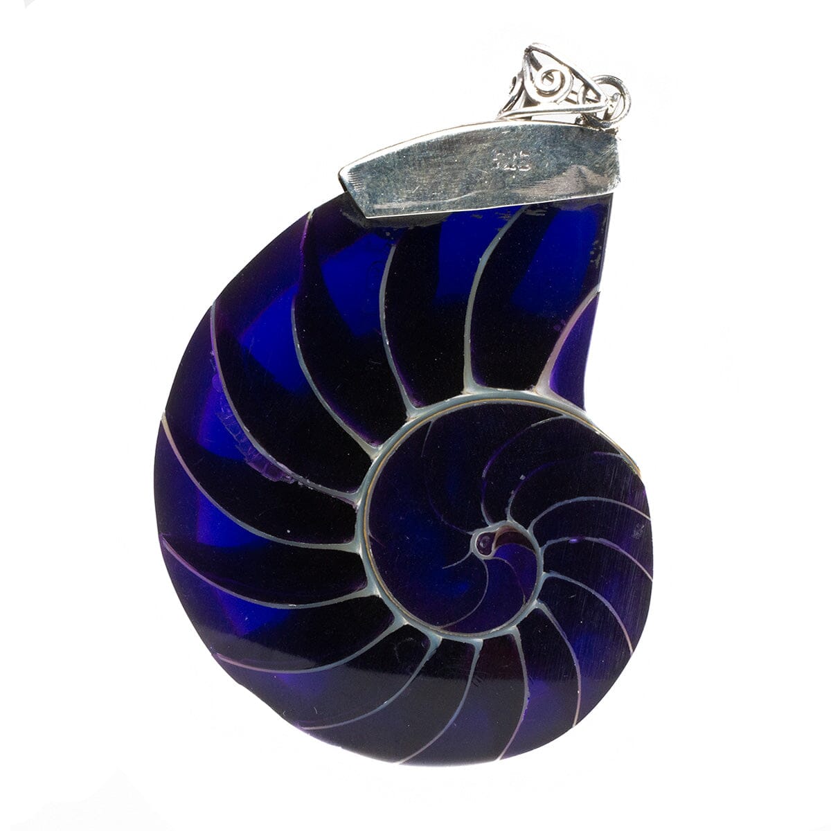 Great Lakes Boutique Silver &amp; Nautilus Shell Pendant