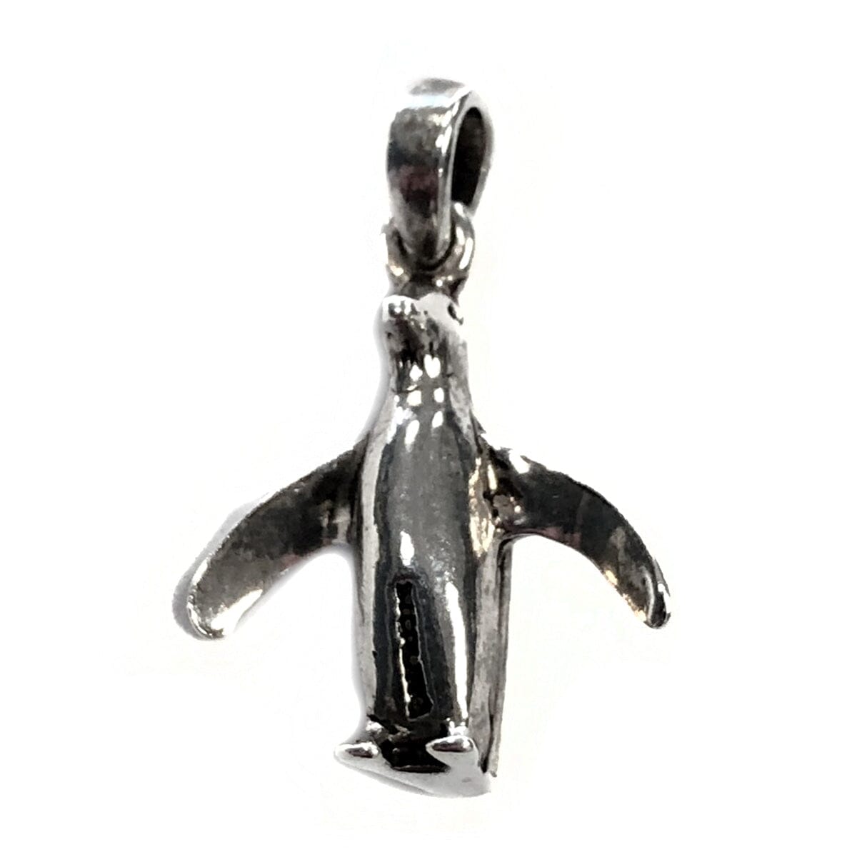 Great Lakes Coin Silver Penguin Pendant