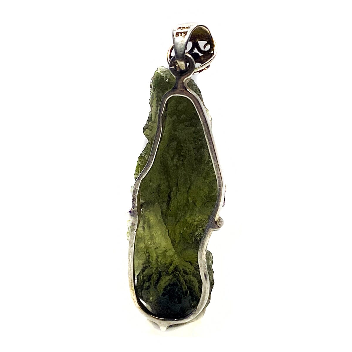 Great Lakes Boutique Silver Lava Pendant