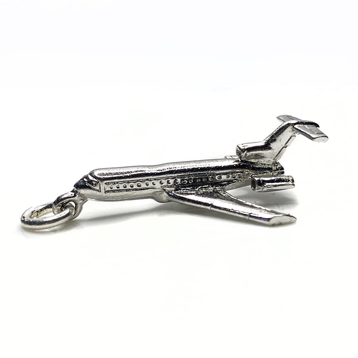 Great Lakes Boutique Wells Silver Airplane Charm