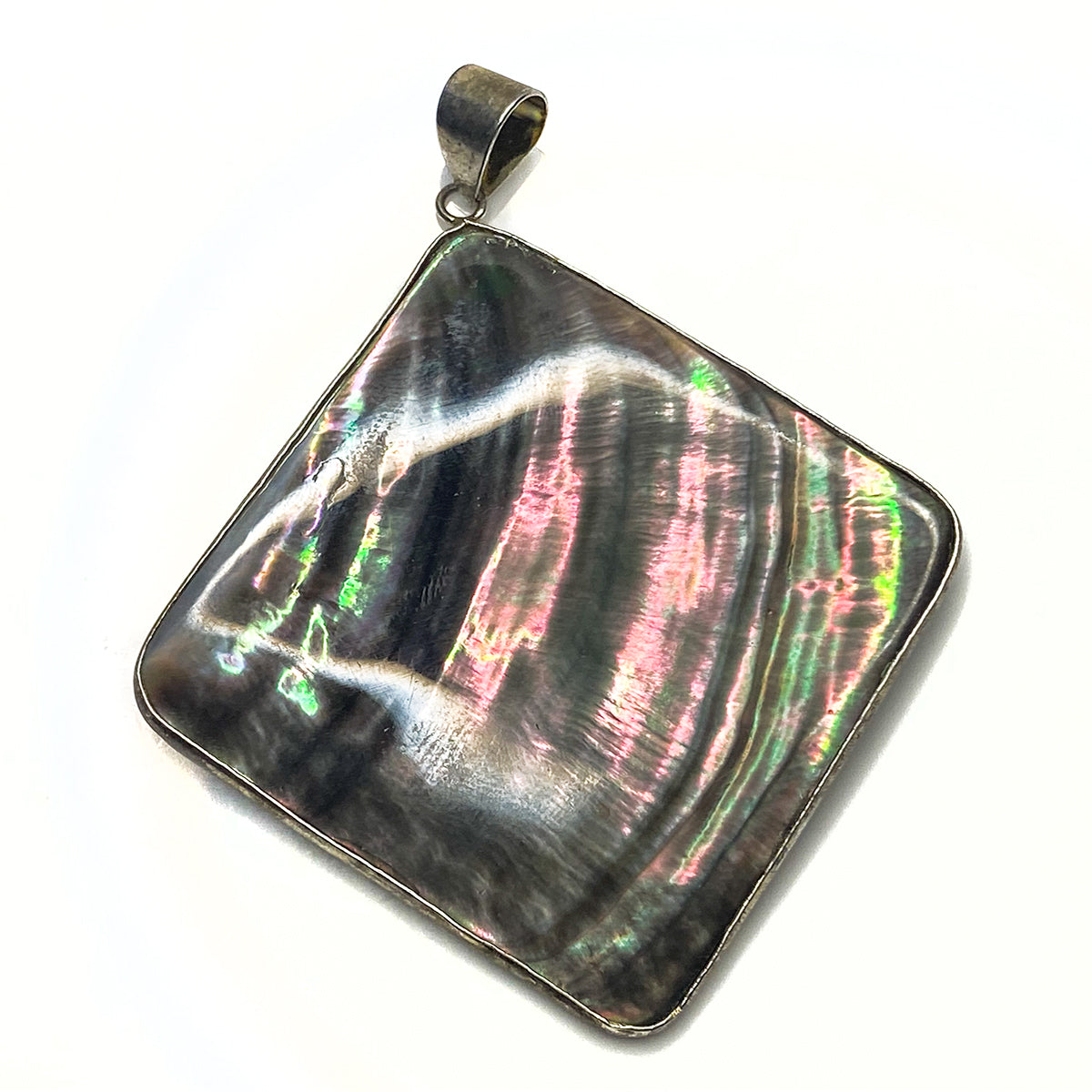 Great Lakes Boutique Silver &amp; Abalone Pendant