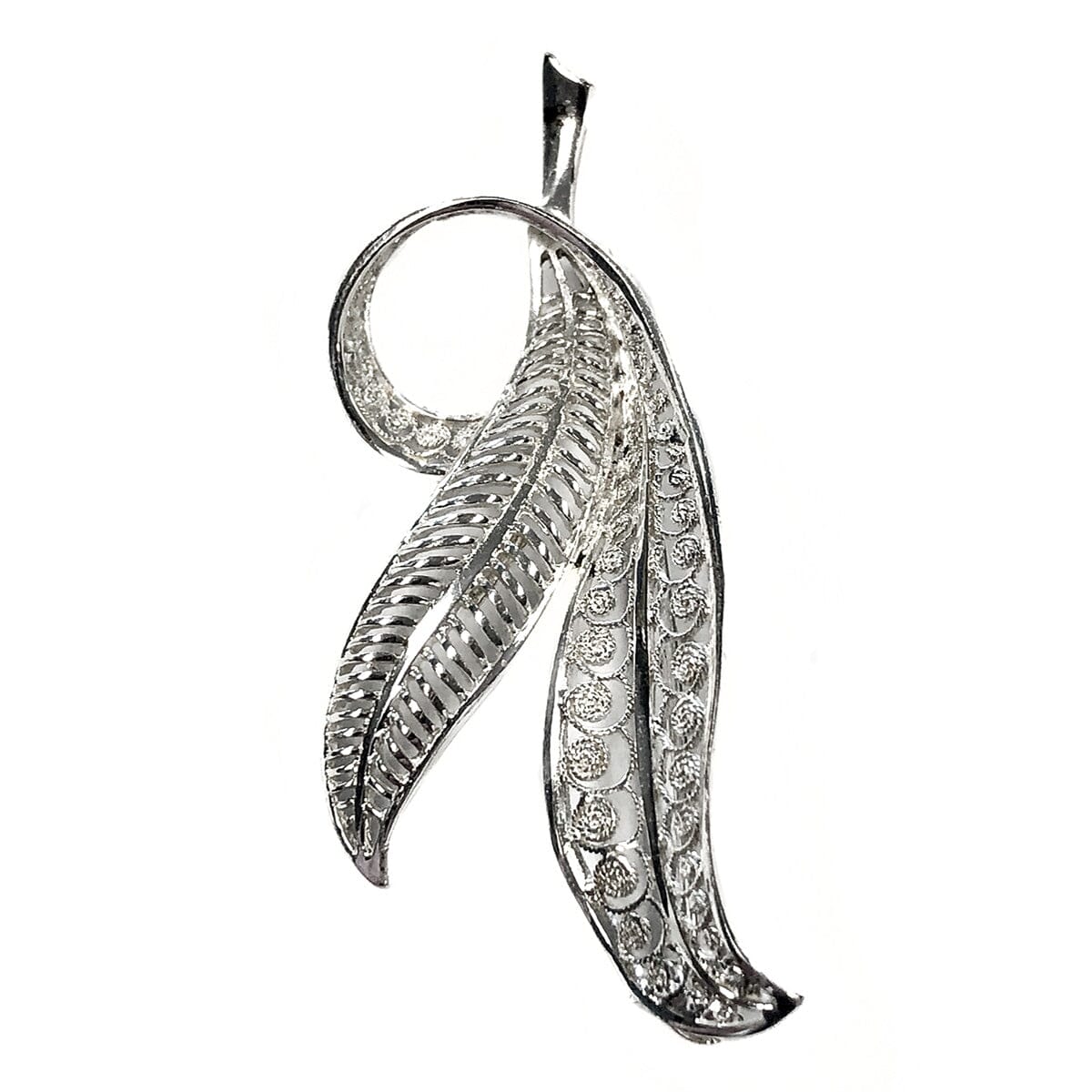 Great Lakes Coin Silver Leaf Pin