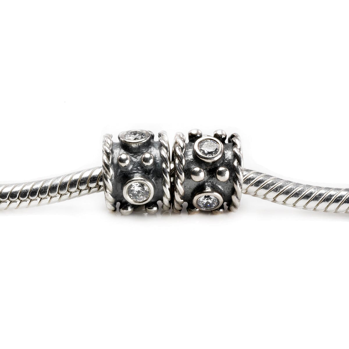 Pandora Pandora Oxidized Crown Charm