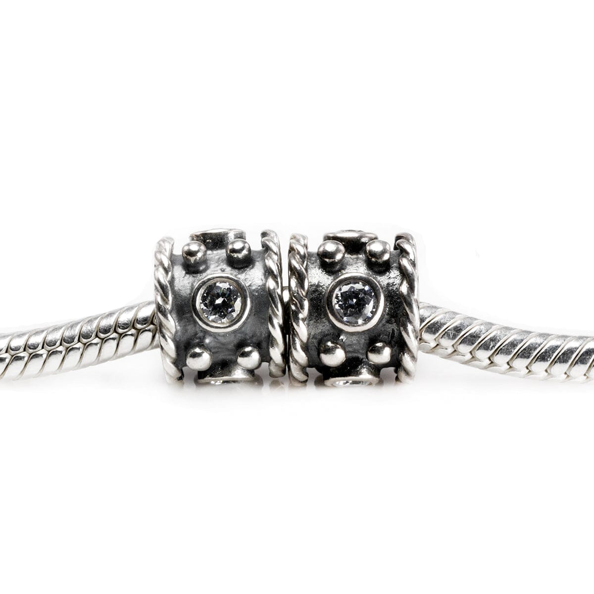 Pandora Pandora Oxidized Crown Charm