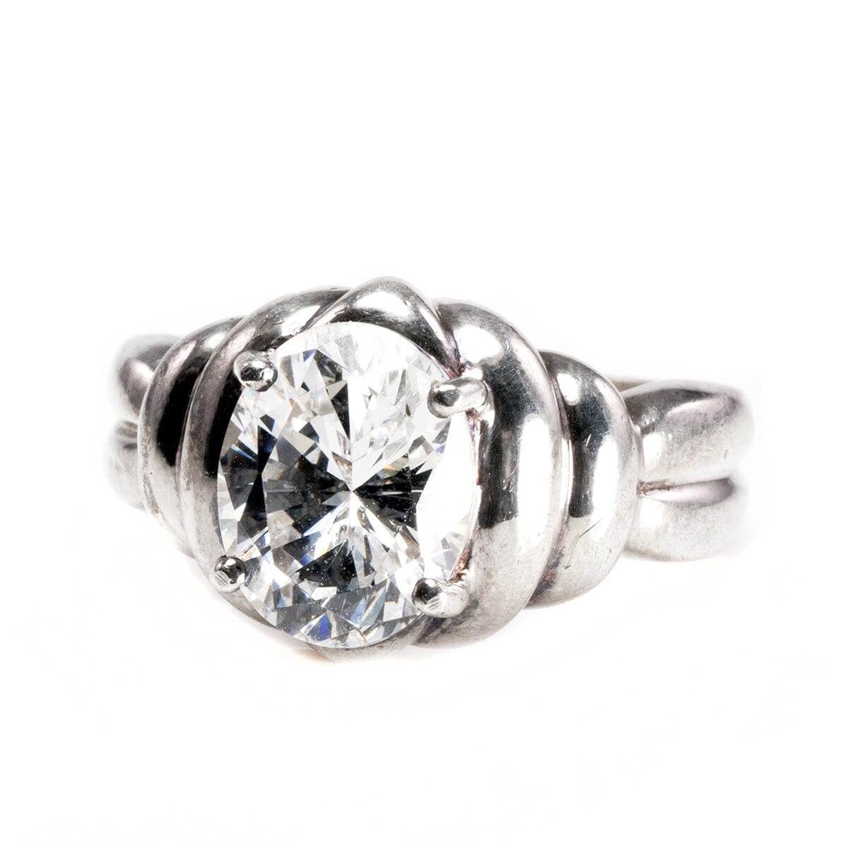 Great Lakes Boutique Silver and Cubic Zirconia Ring