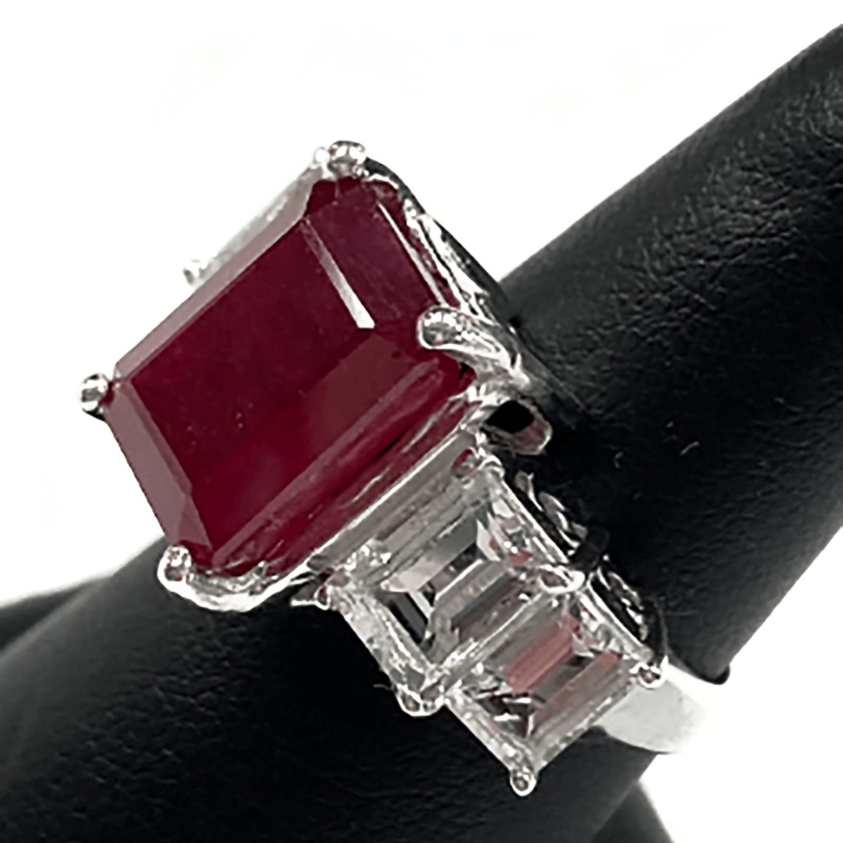 Great Lakes Boutique Silver &amp; Ruby Ring