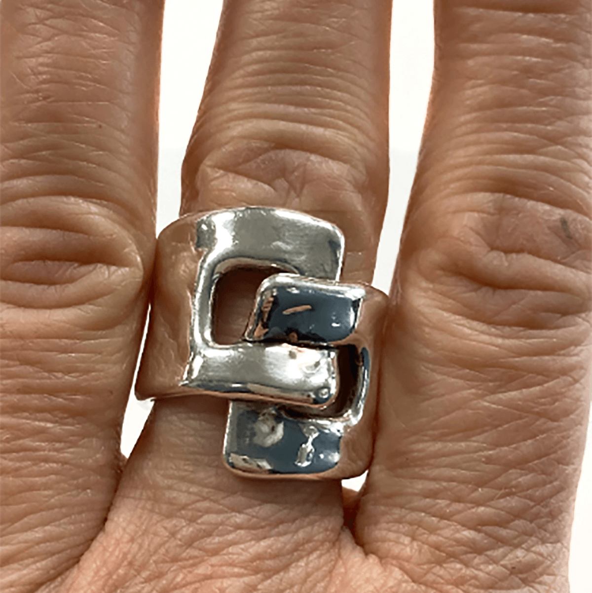 Great Lakes Boutique Contemporary Silver Ring