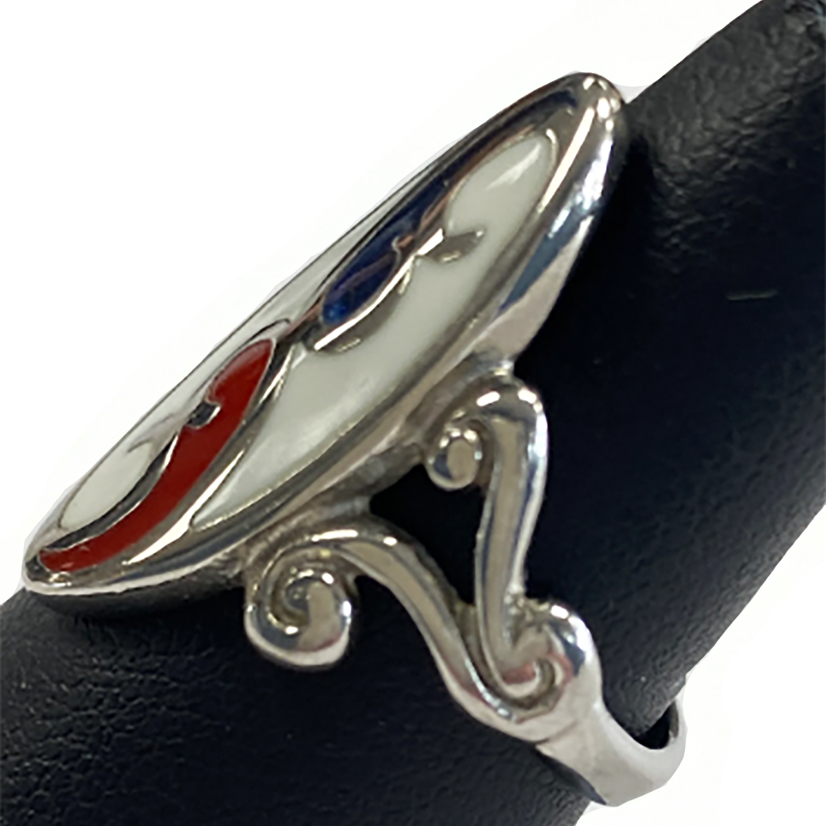 Great Lakes Boutique Silver and Enamel Ring
