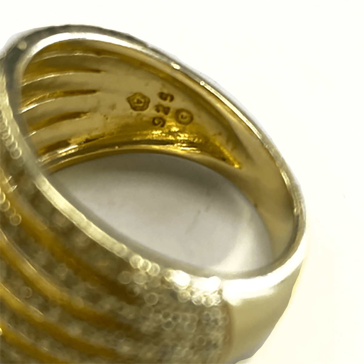 Great Lakes Boutique Gold Plated Statement Ring