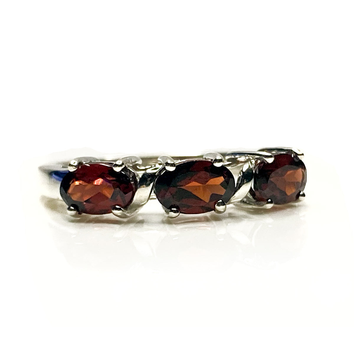 Great Lakes Boutique Silver &amp; Glass Ring