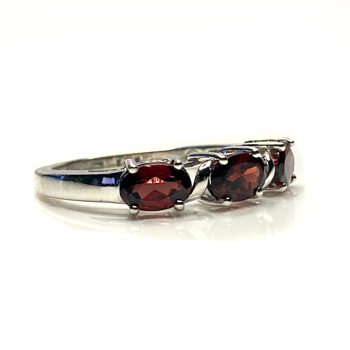 Great Lakes Boutique Silver &amp; Glass Ring