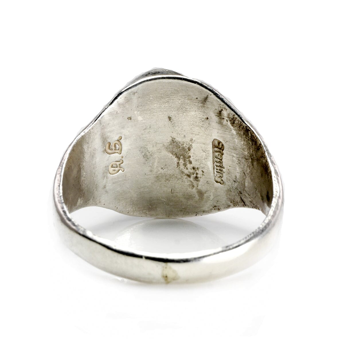 Great Lakes Boutique Native American Silver &amp; Black Onyx Ring