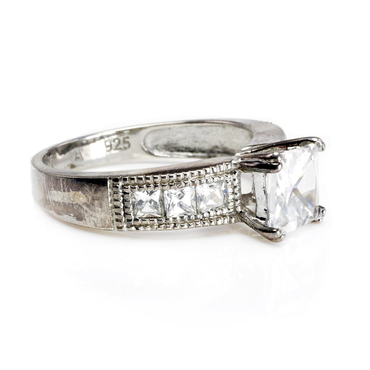 Great Lakes Boutique Sterling Silver and Cubic Zirconia Ring