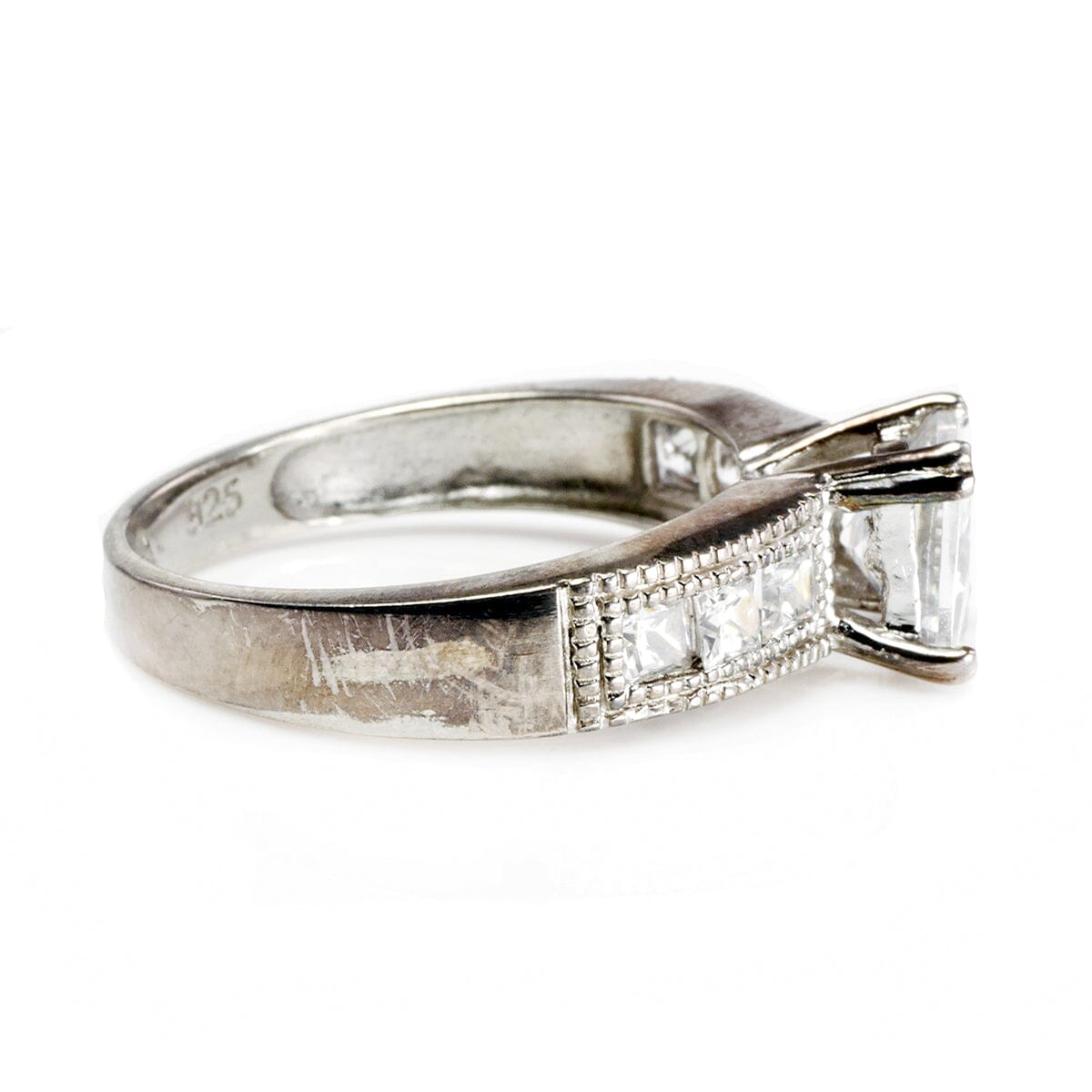 Great Lakes Boutique Sterling Silver and Cubic Zirconia Ring