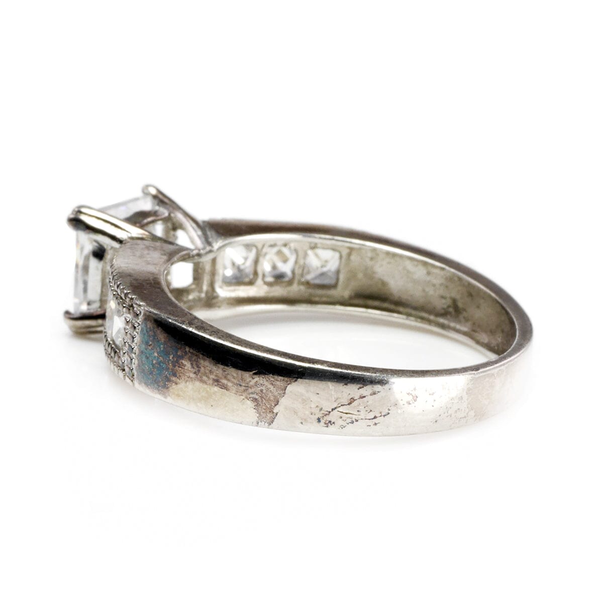 Great Lakes Boutique Sterling Silver and Cubic Zirconia Ring