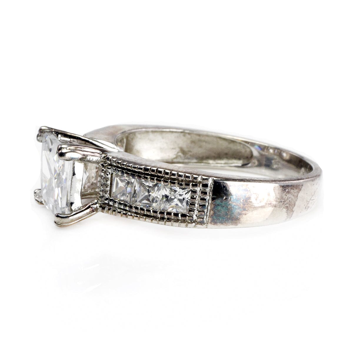 Great Lakes Boutique Sterling Silver and Cubic Zirconia Ring