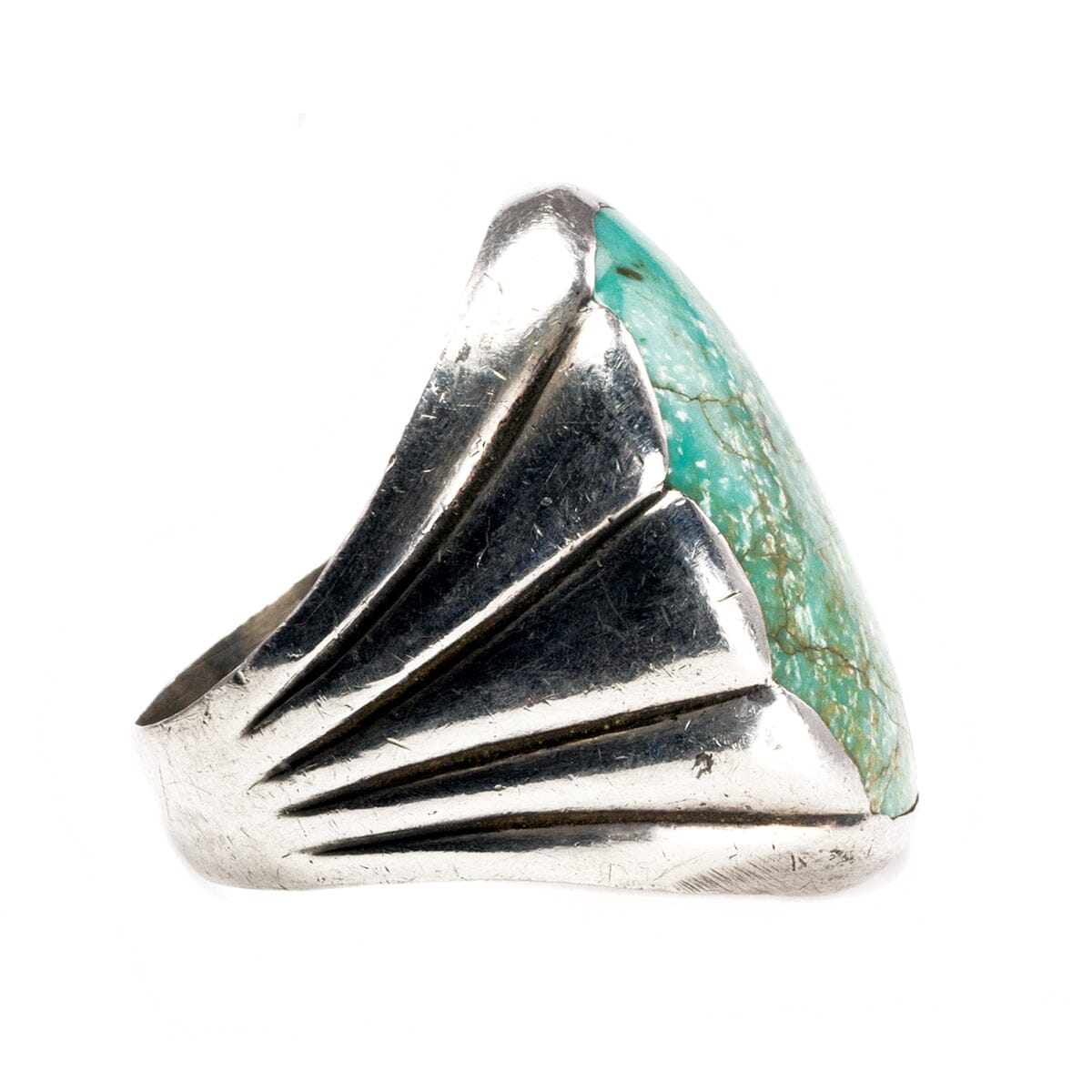 Great Lakes Boutique Silver and Turquoise Native American Ring