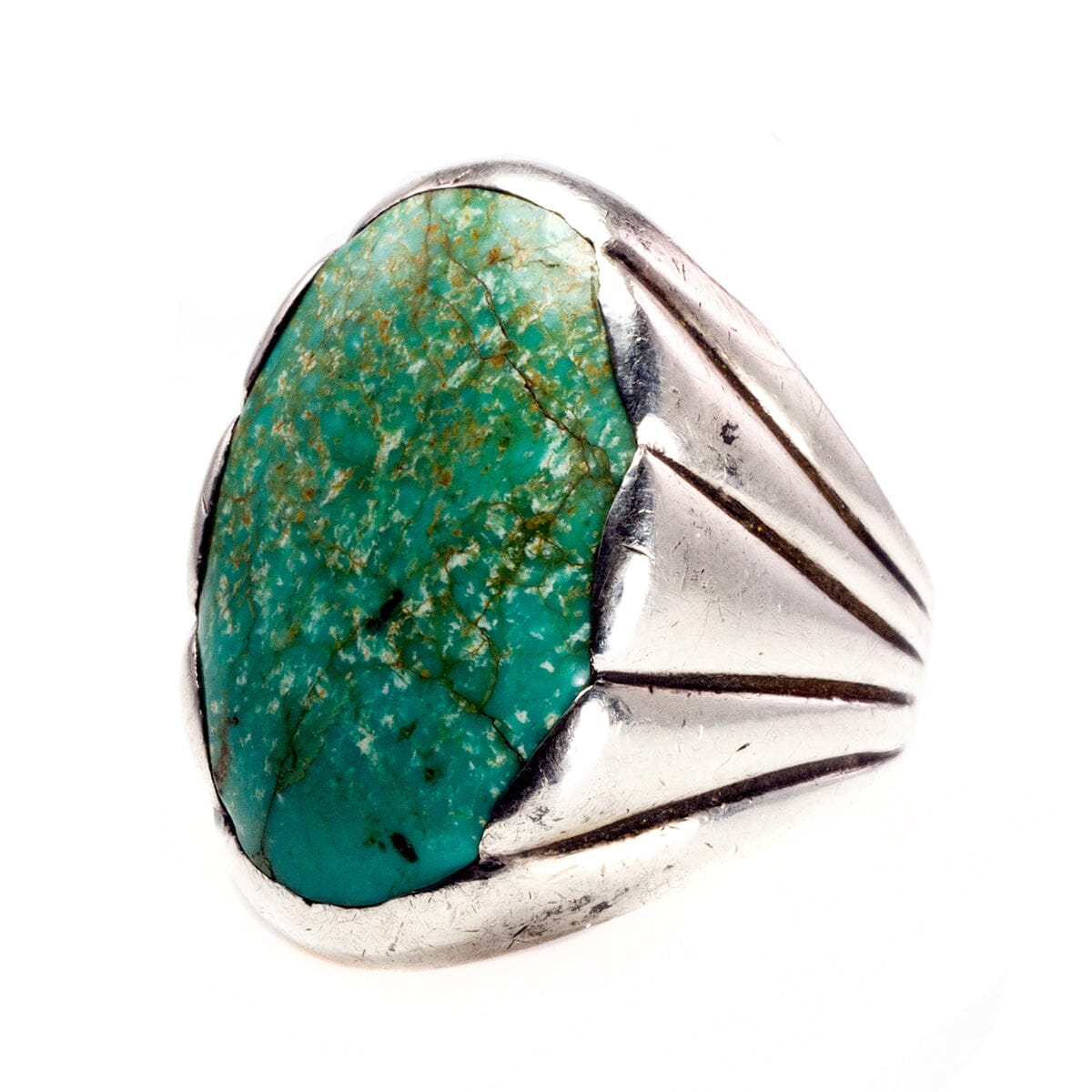 Great Lakes Boutique Silver and Turquoise Native American Ring