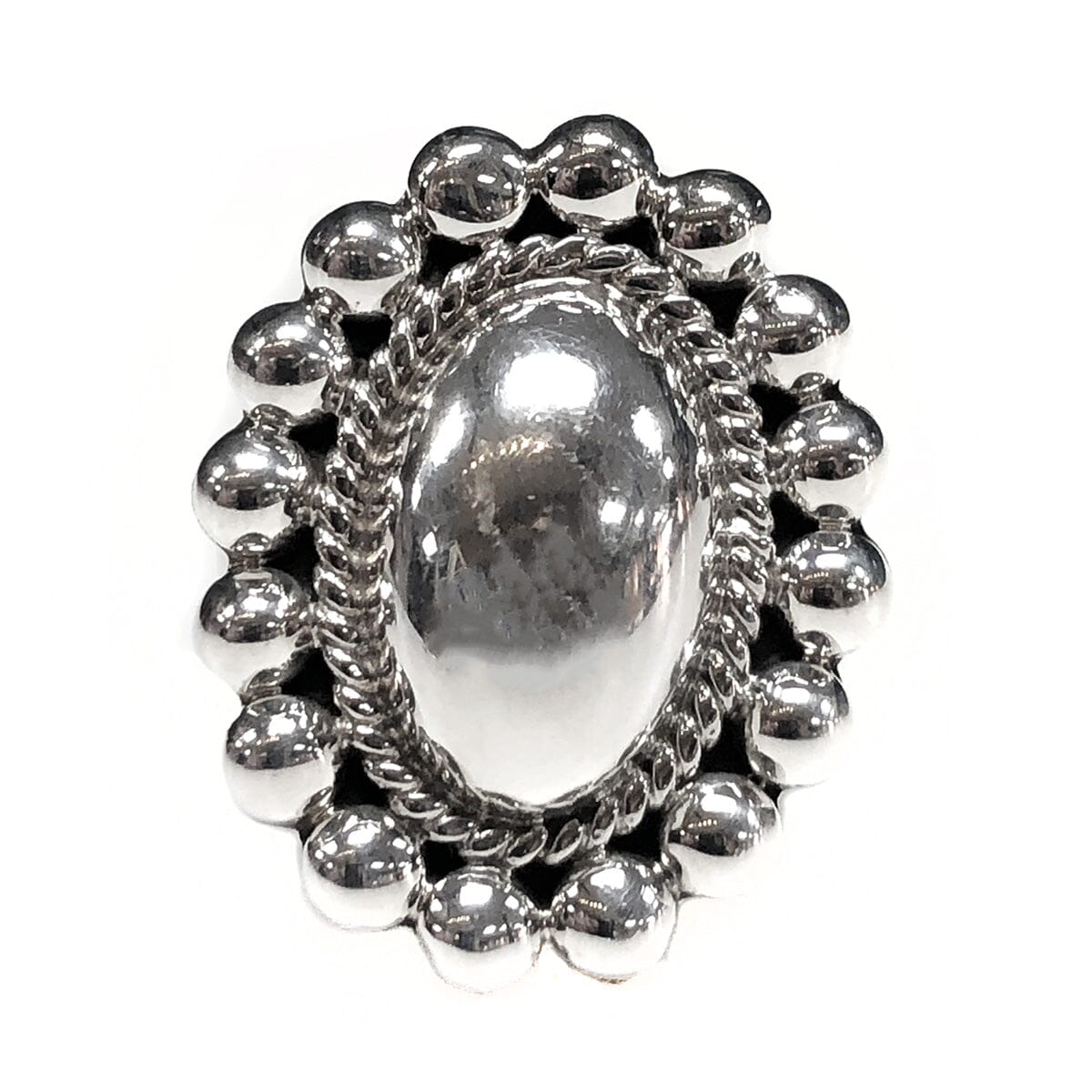 Great Lakes Coin Domed Silver Ring