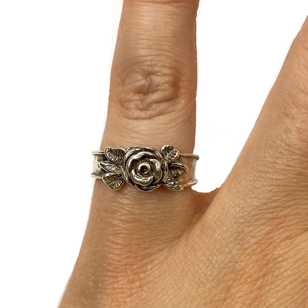 Great Lakes Boutique Silver Rose Ring
