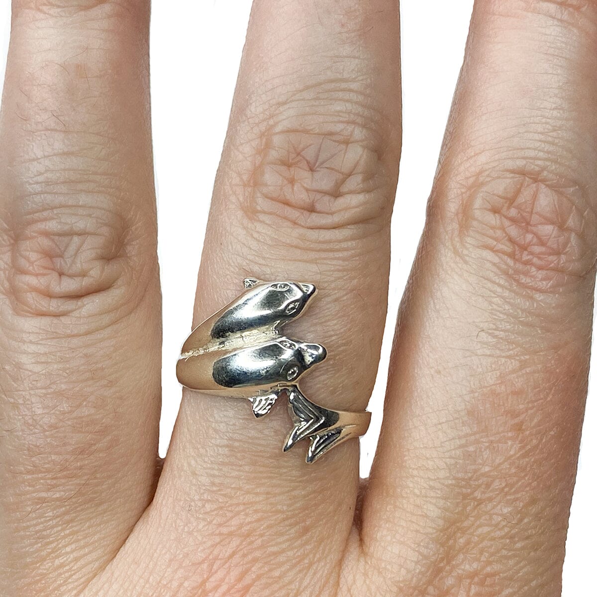 Great Lakes Boutique Silver Dolphin Ring