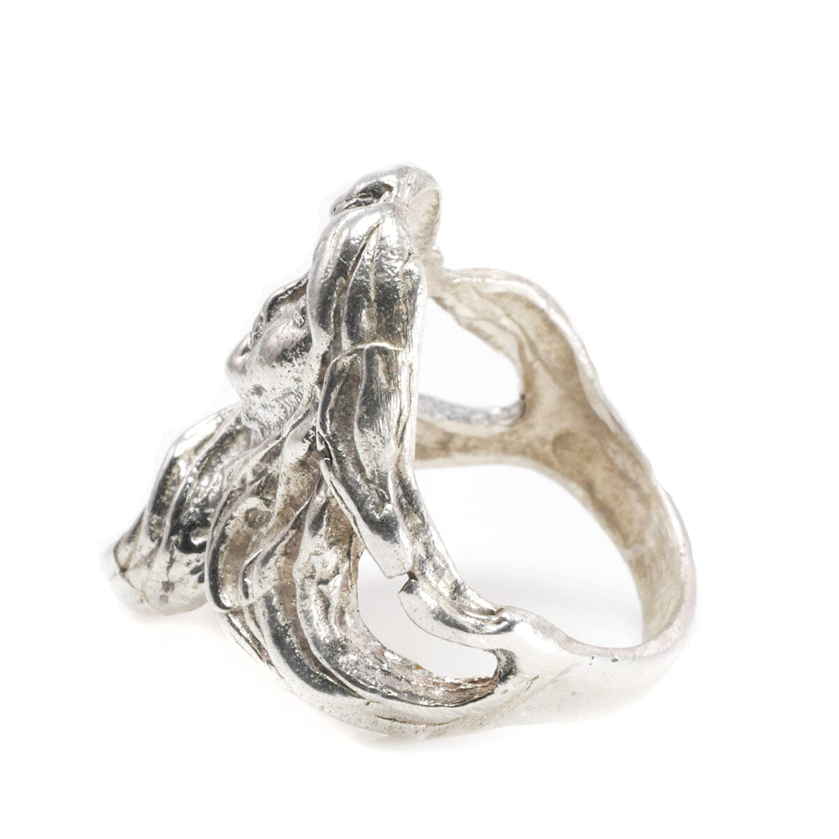 Great Lakes Boutique Handmade Fantasy Silver Ring #3
