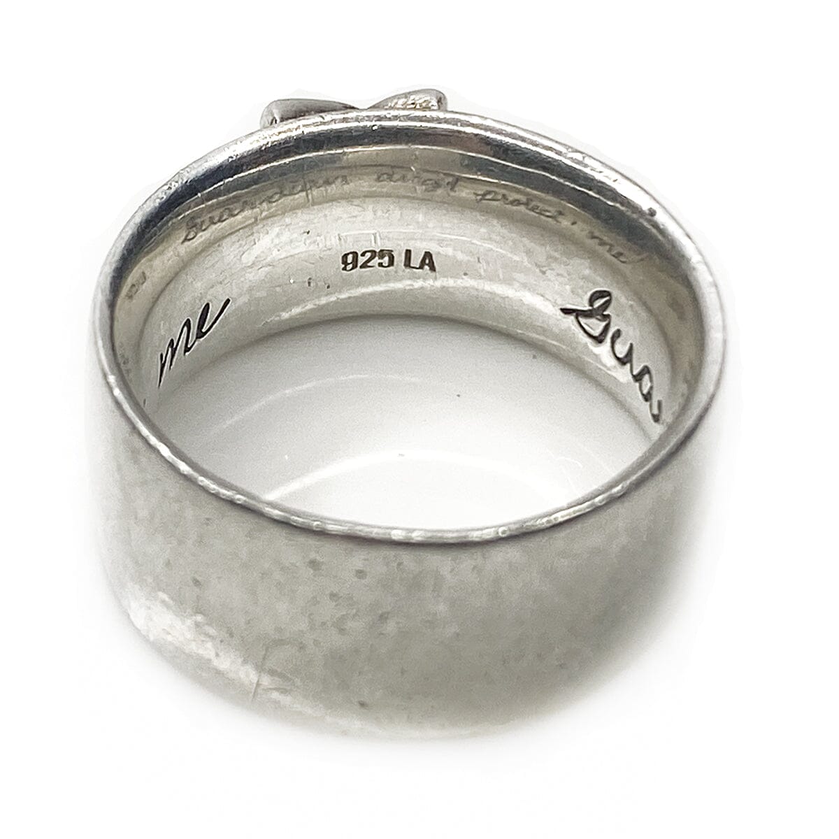 Great Lakes Boutique Silver Guardian Angel Ring