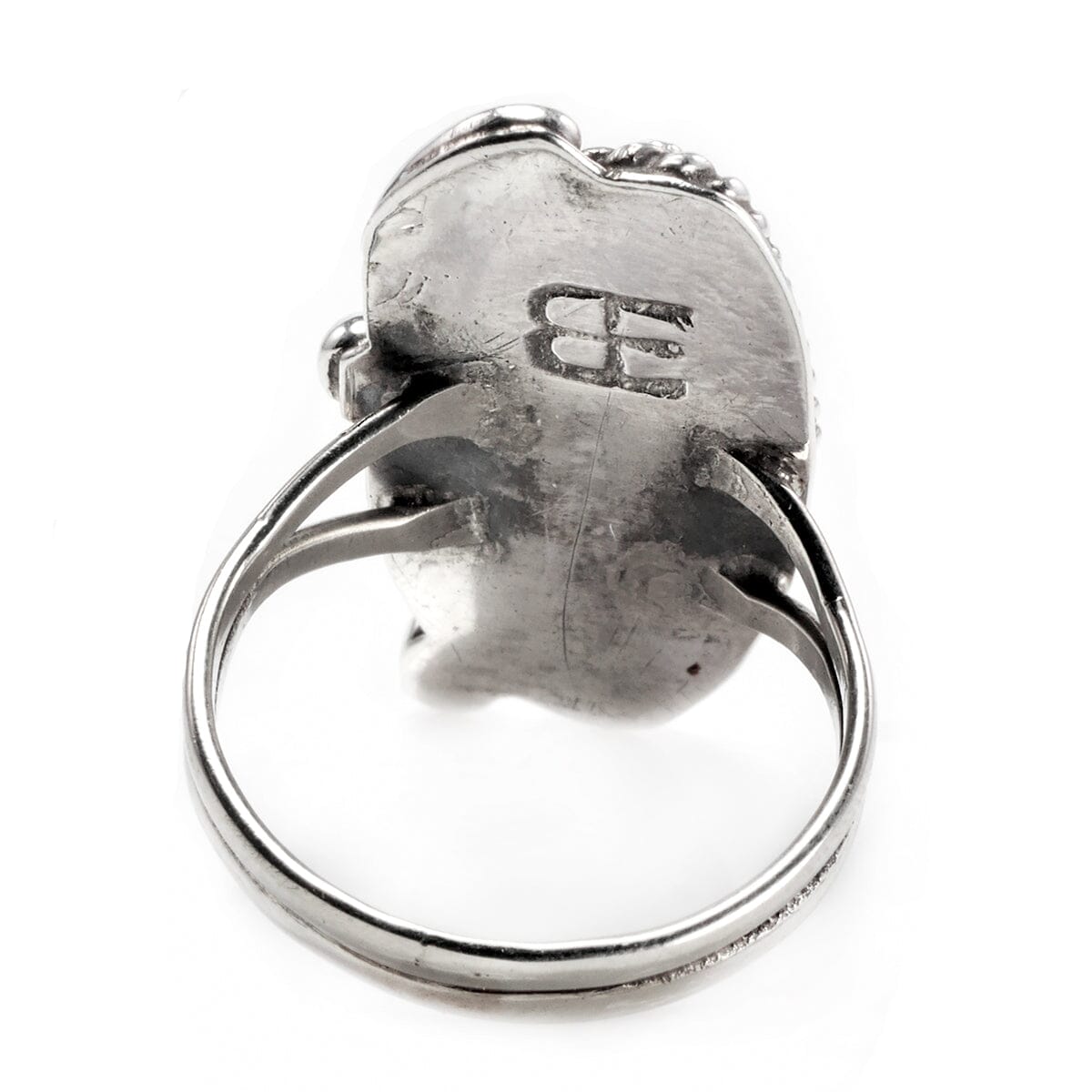 Great Lakes Boutique Native American Silver &amp; Malachite Ring