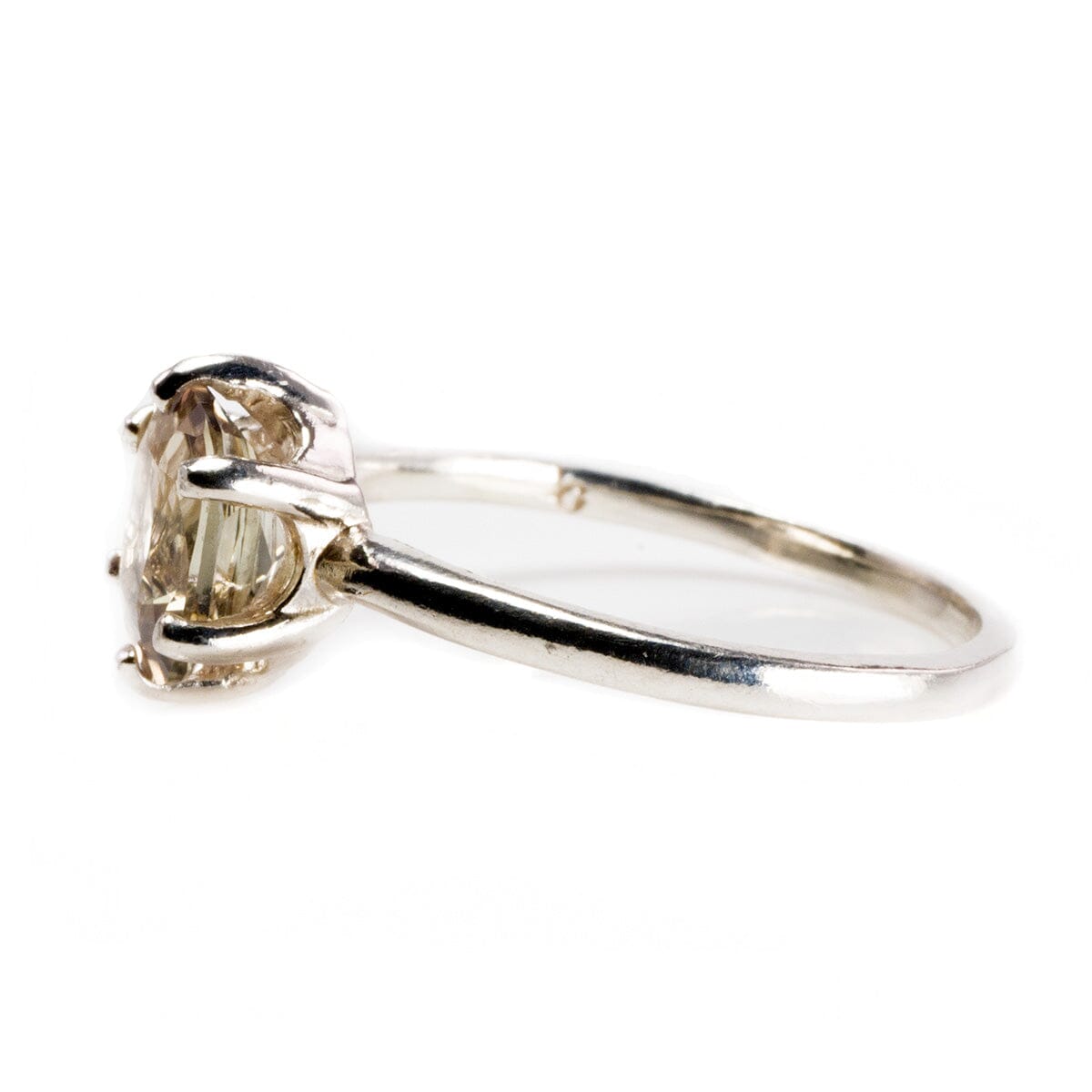 Great Lakes Boutique Silver &amp; Yellow Amethyst Ring