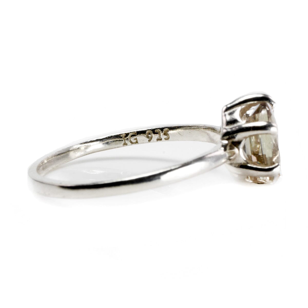 Great Lakes Boutique Silver &amp; Yellow Amethyst Ring