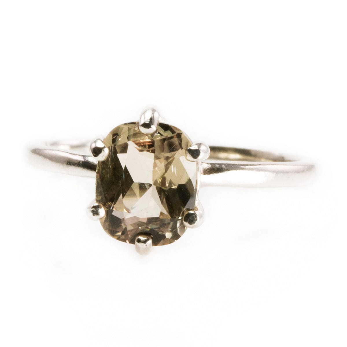 Great Lakes Boutique Silver &amp; Yellow Amethyst Ring