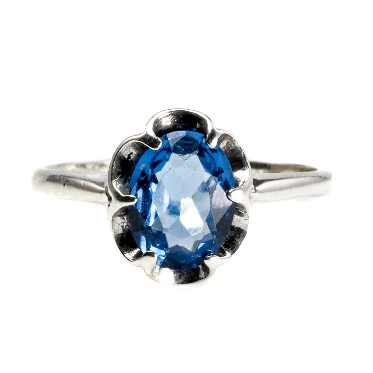 Great Lakes Boutique Silver &amp; Blue Topaz Ring
