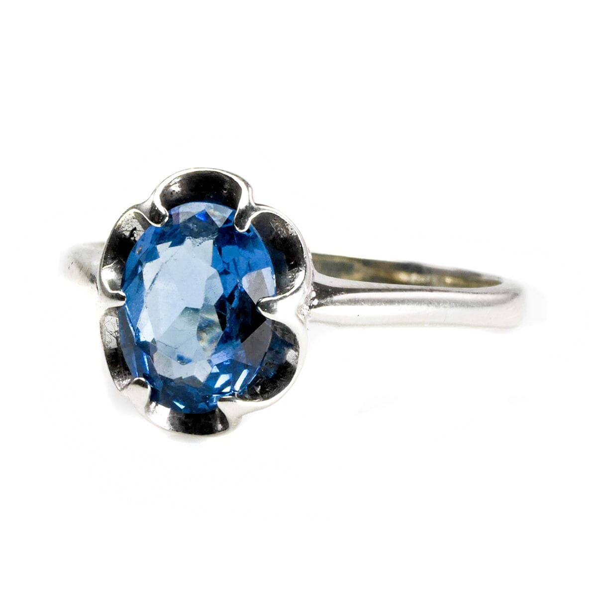 Great Lakes Boutique Silver &amp; Blue Topaz Ring