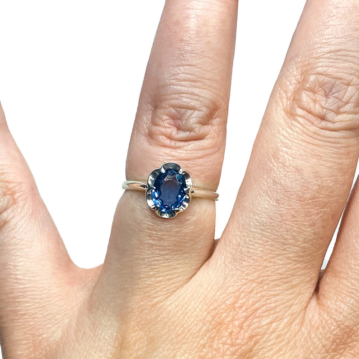Great Lakes Boutique Silver &amp; Blue Topaz Ring