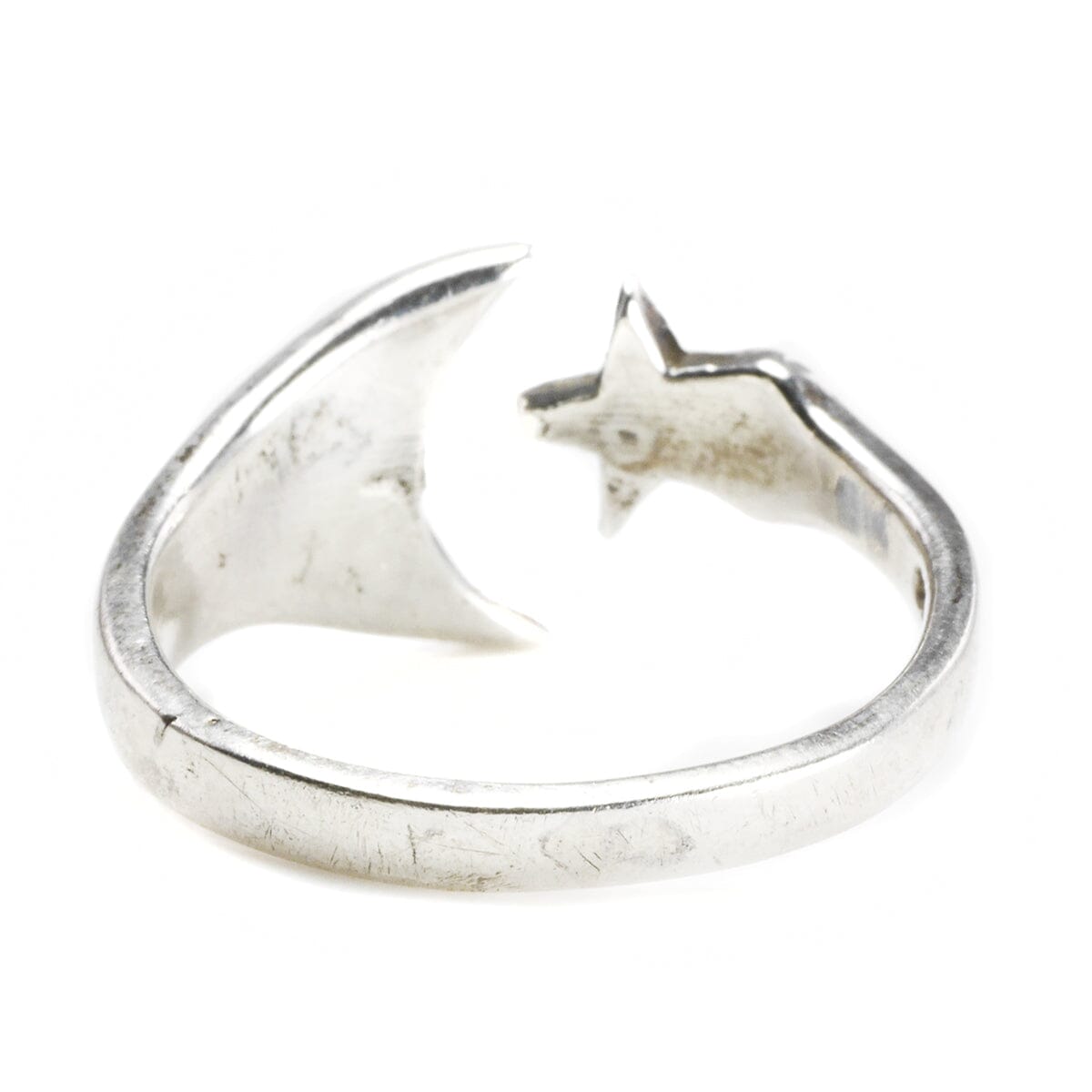 Great Lakes Boutique Silver Moon &amp; Star Ring