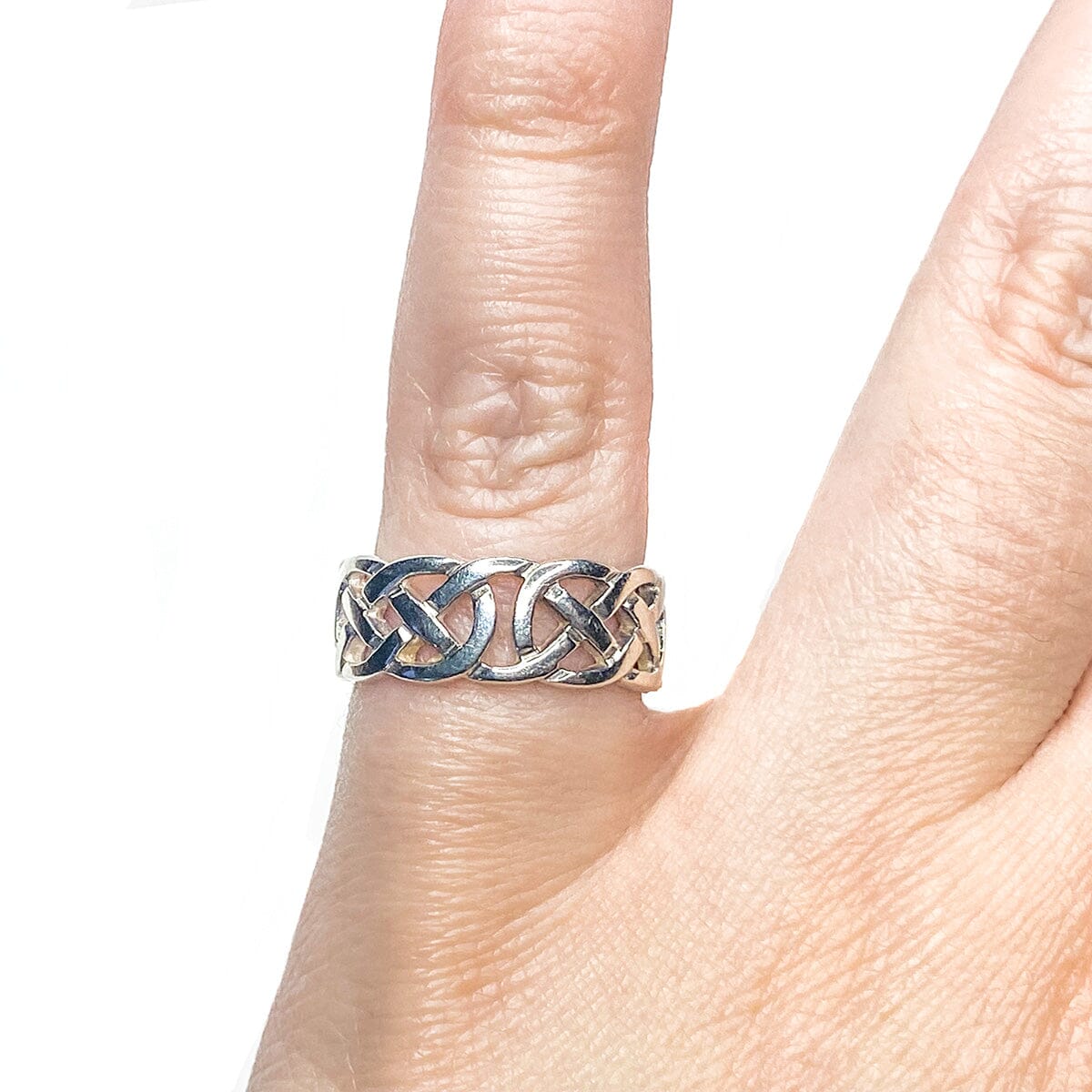 Great Lakes Boutique Solvar Celtic Silver Band