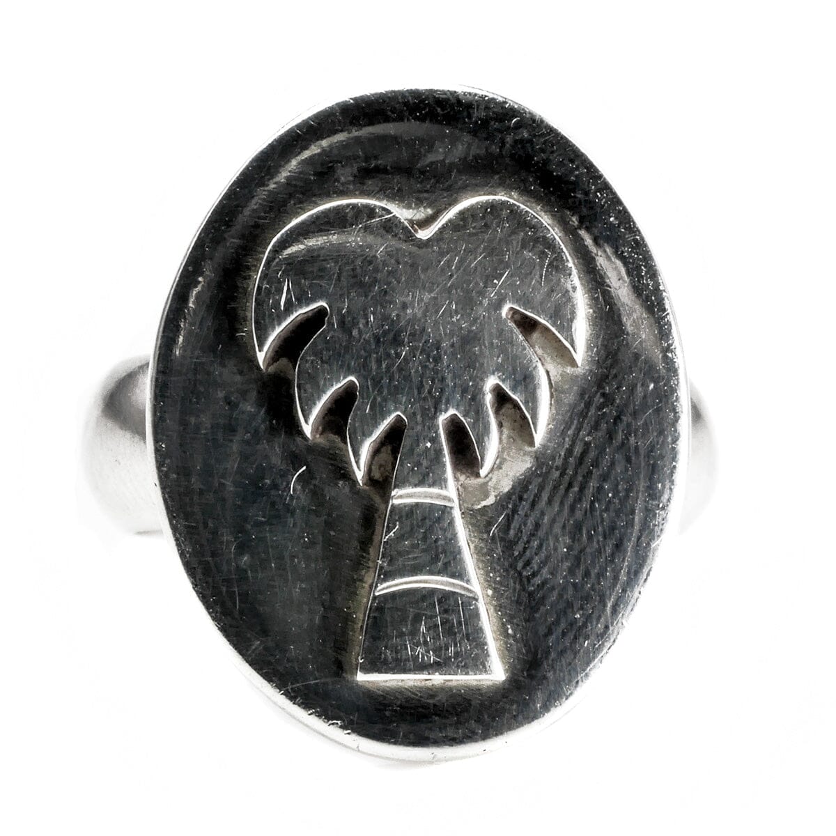 Great Lakes Boutique Silver Palm Tree Ring