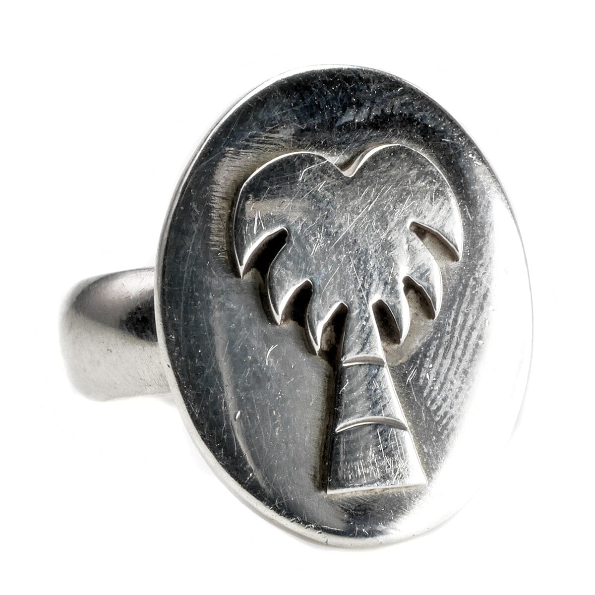Great Lakes Boutique Silver Palm Tree Ring