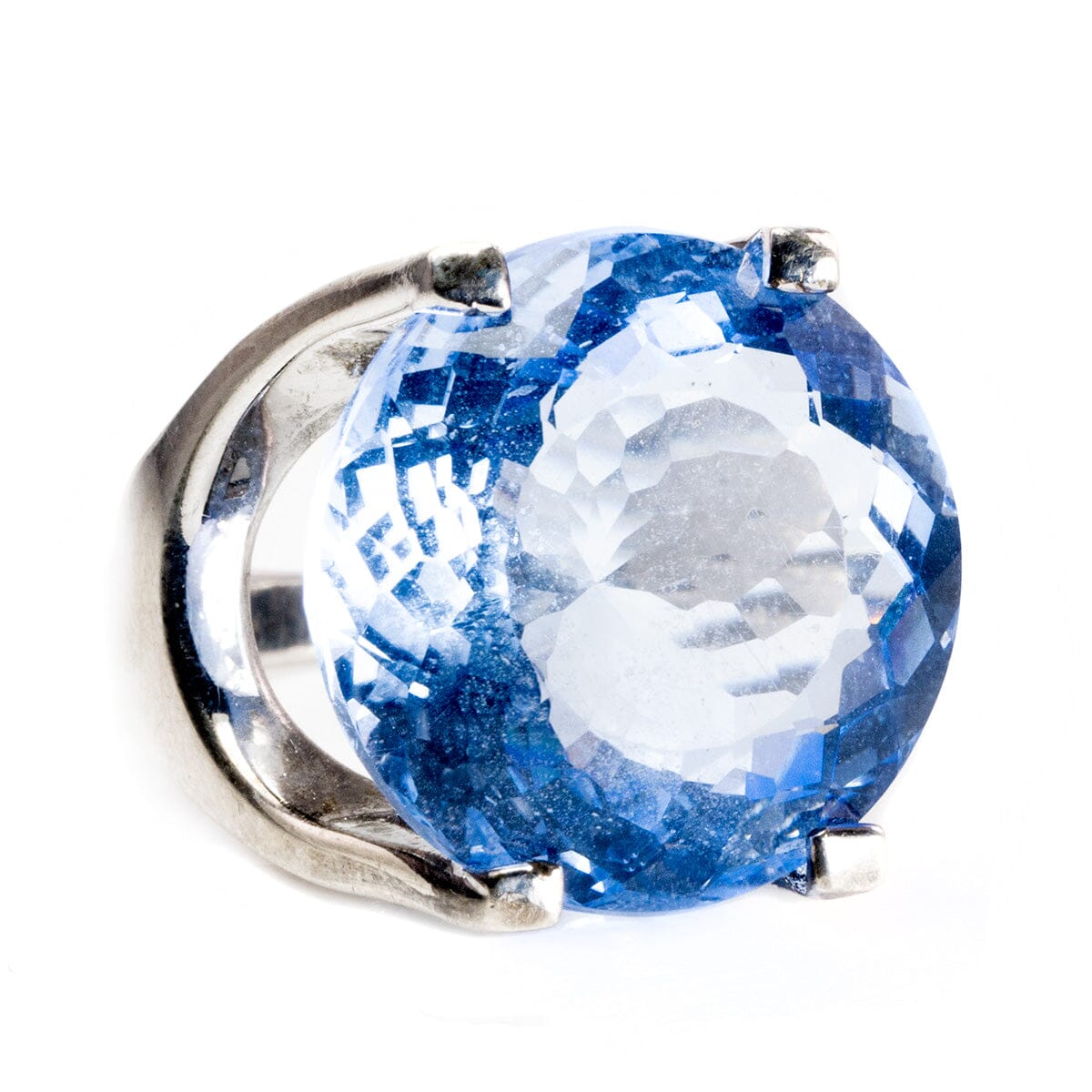 Great Lakes Boutique Silver &amp; Blue Quartz Ring