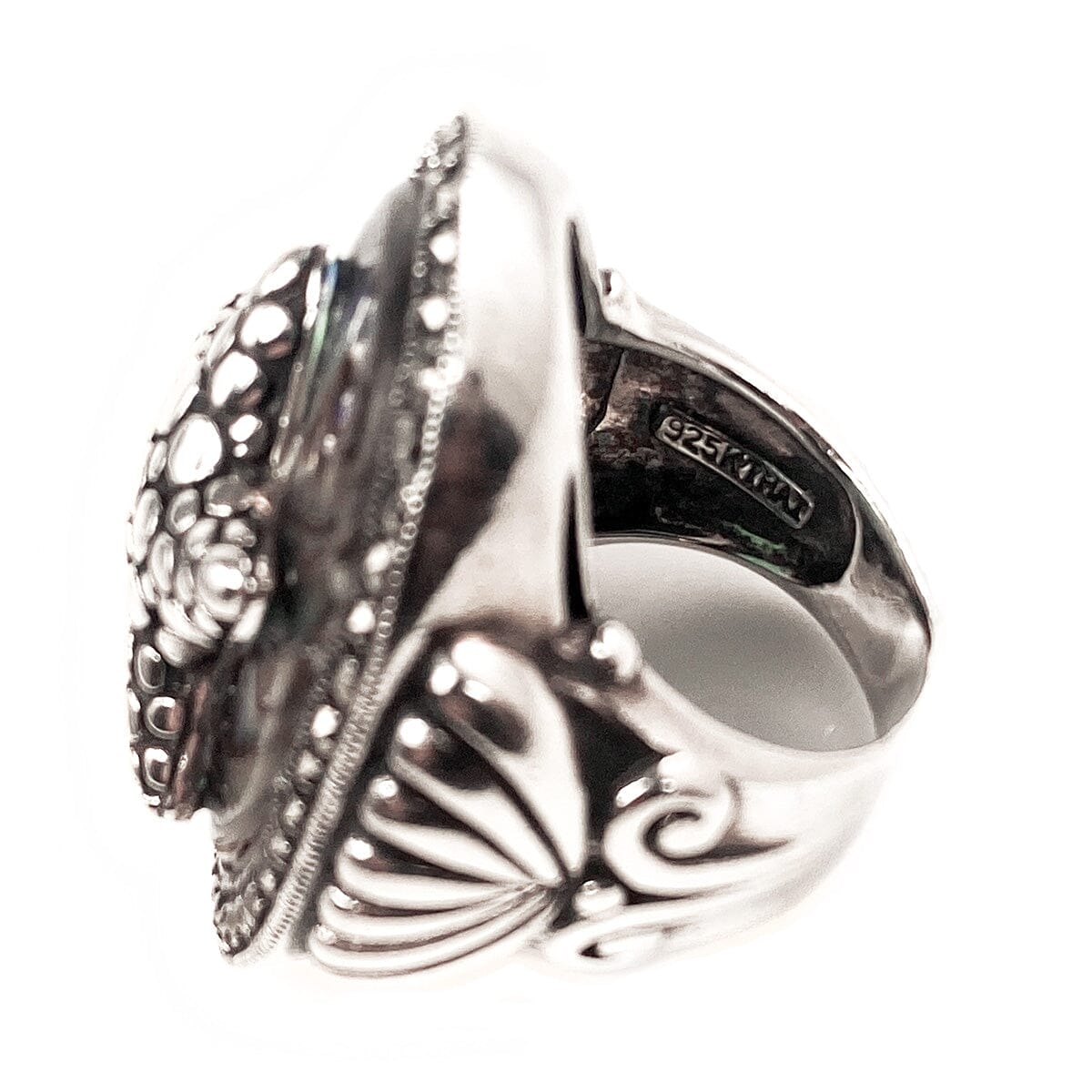 Great Lakes Boutique Silver & Abalone Starfish Ring