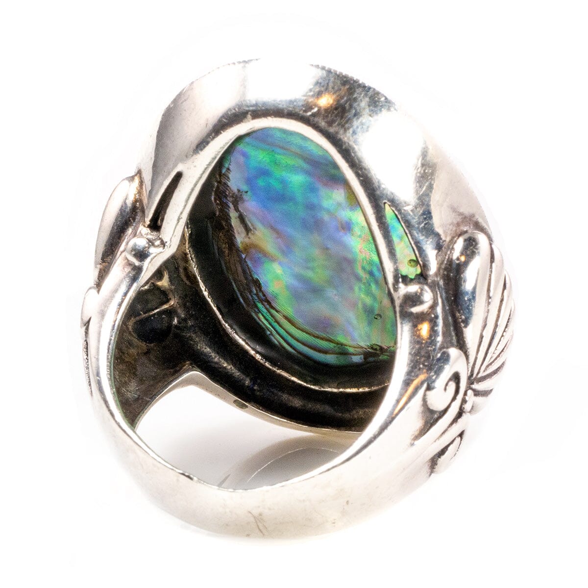 Great Lakes Boutique Silver & Abalone Starfish Ring