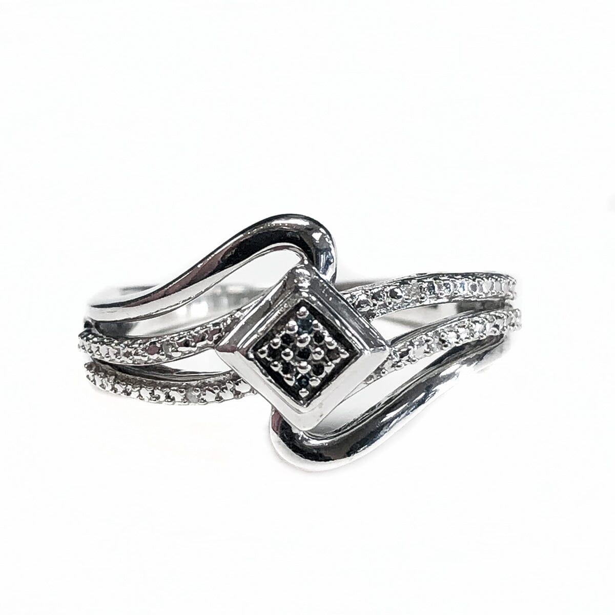 Great Lakes Boutique Silver &amp; Diamond Ring