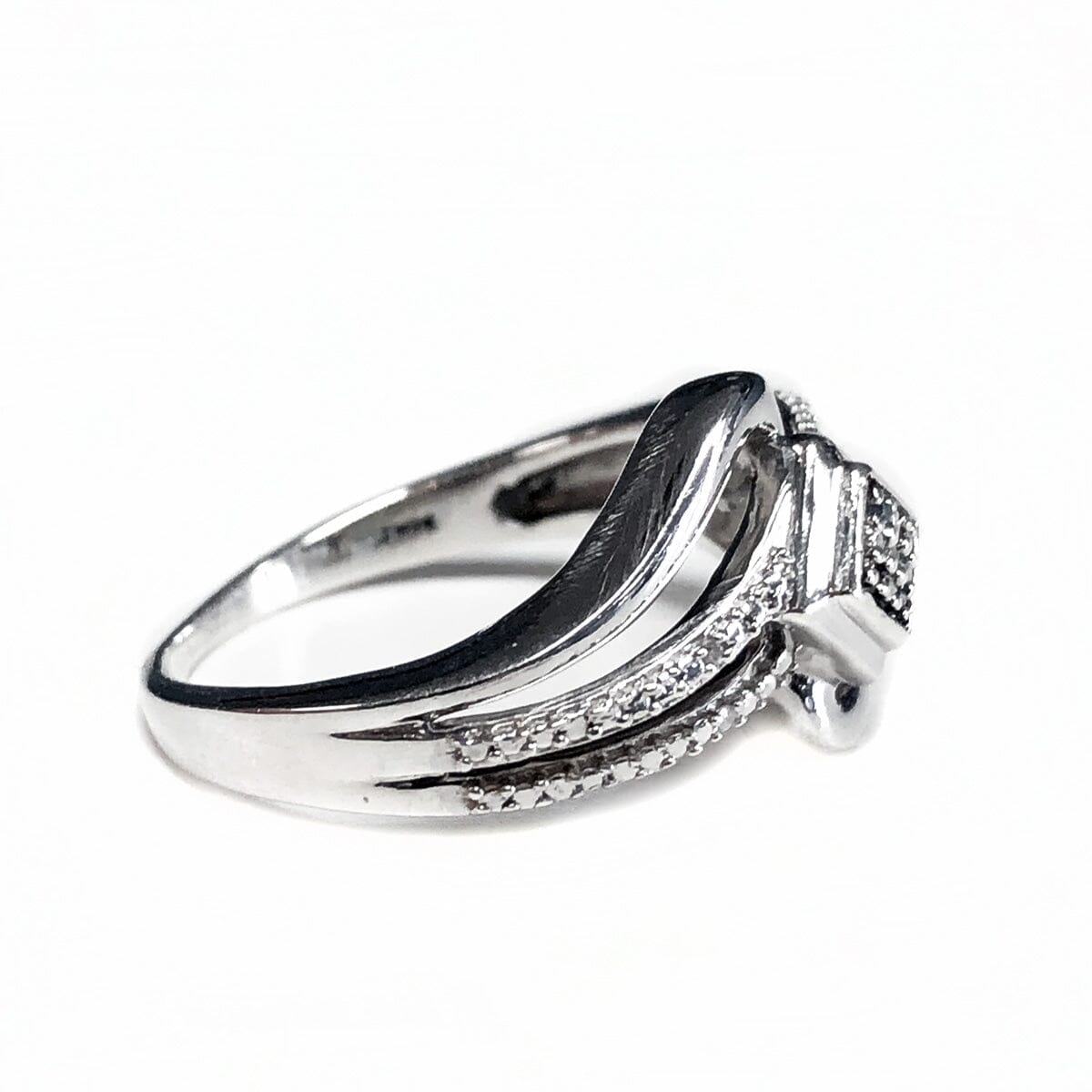 Great Lakes Boutique Silver &amp; Diamond Ring